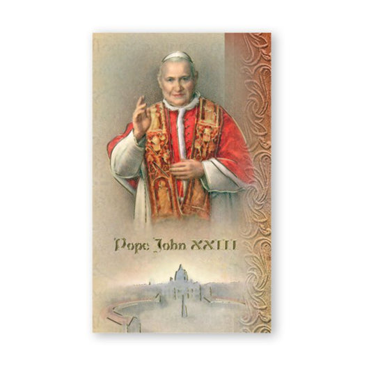 St. John XXIII Biography Card
