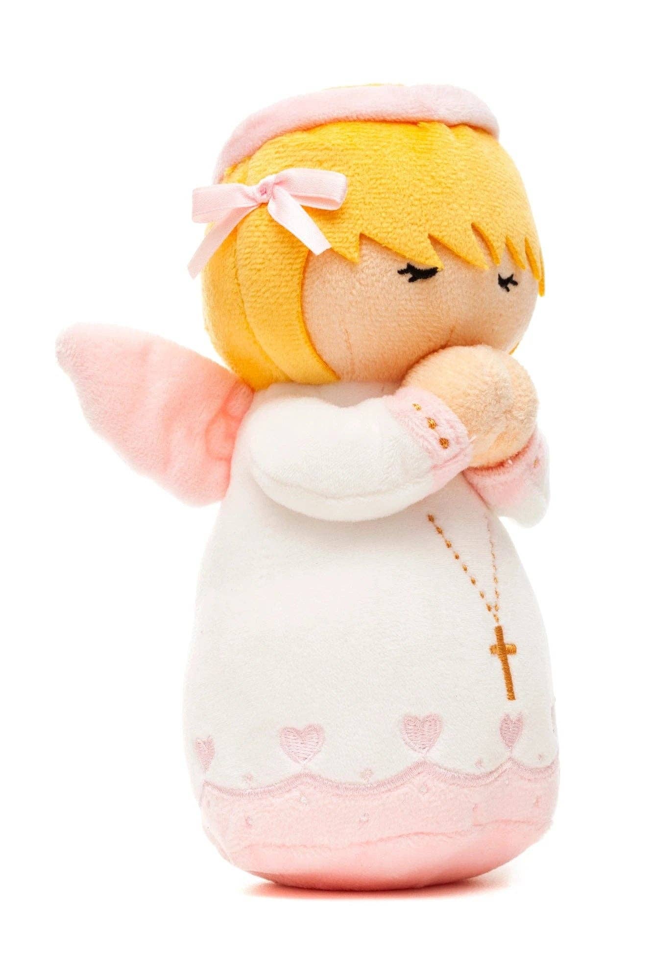 Guardian Angel Pink Plush Doll