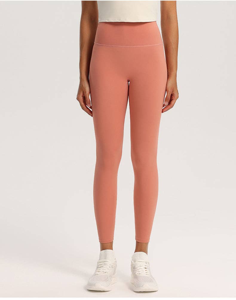 High Waist Pilates Workout Leggings Stretch Active Pants