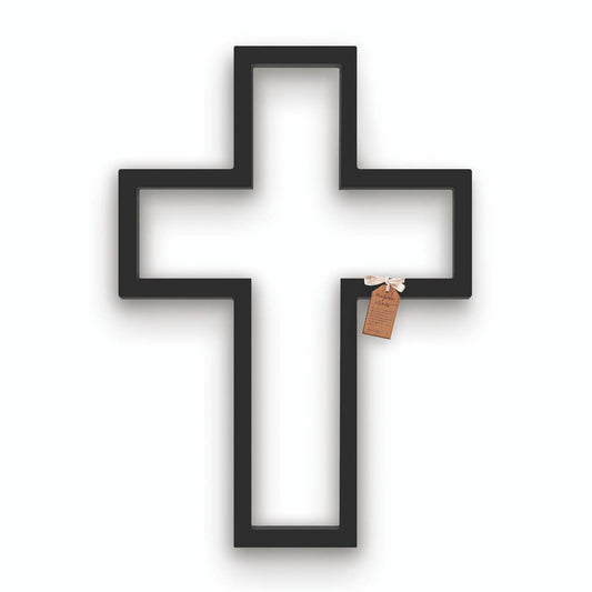 The Open Cross Collection - Black Open Cross - 34"H
