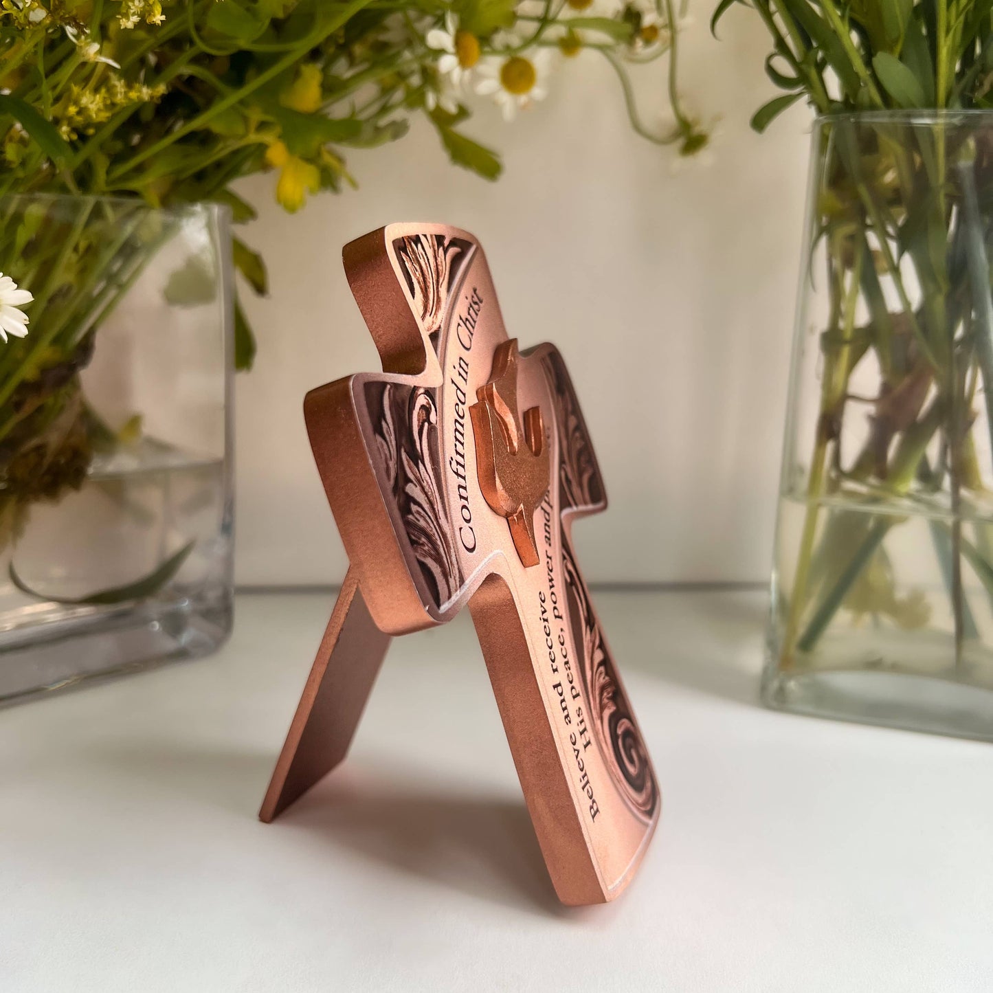 Dove Confirmation Cross