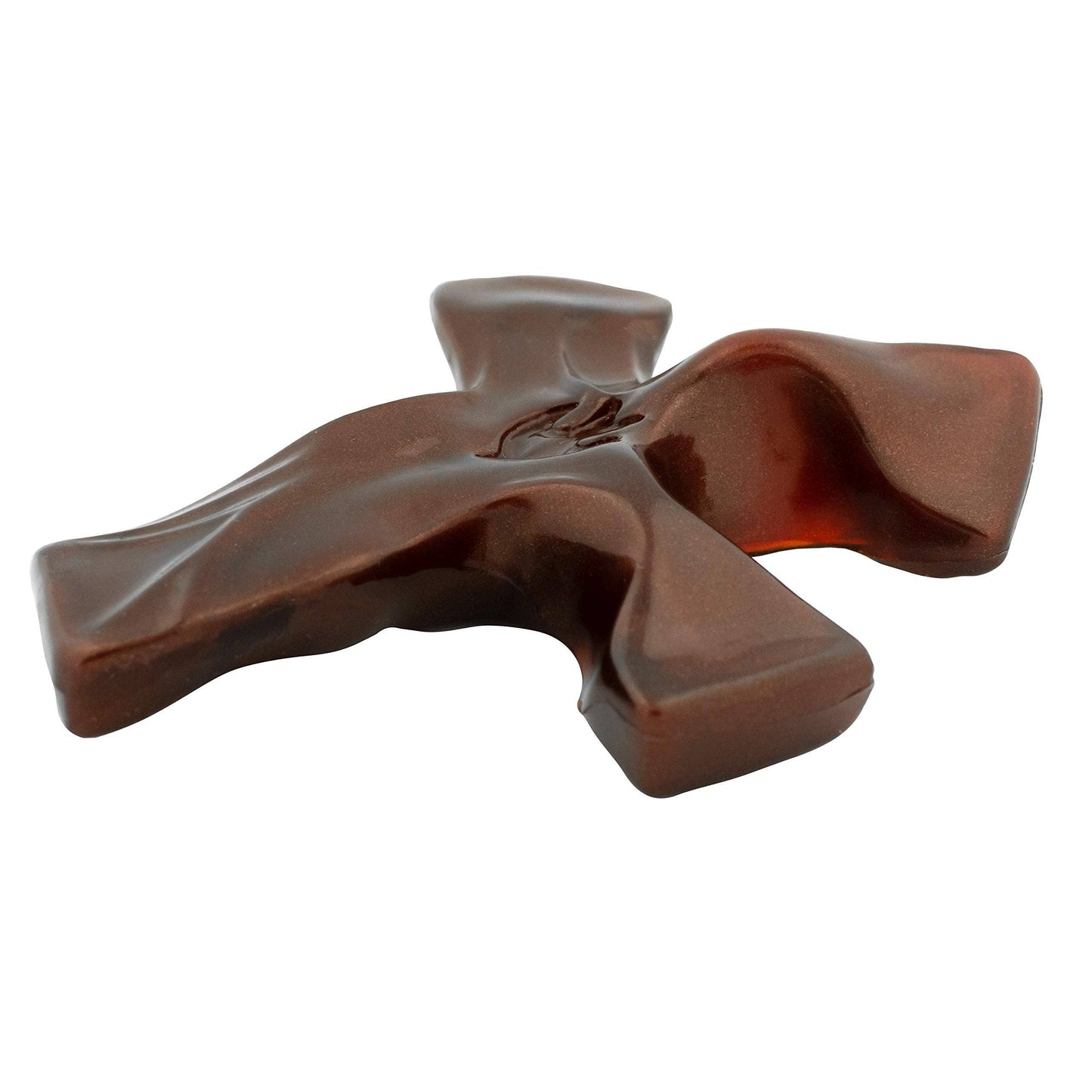 Dark Tortoise Clinging Cross