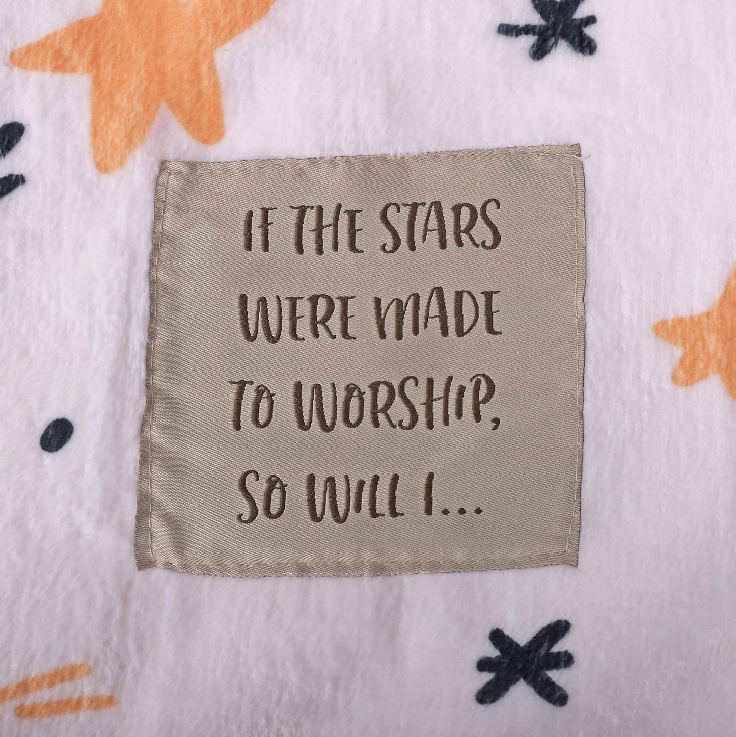 Kid's Throw Blanket - Patch If The Stars - 50X60