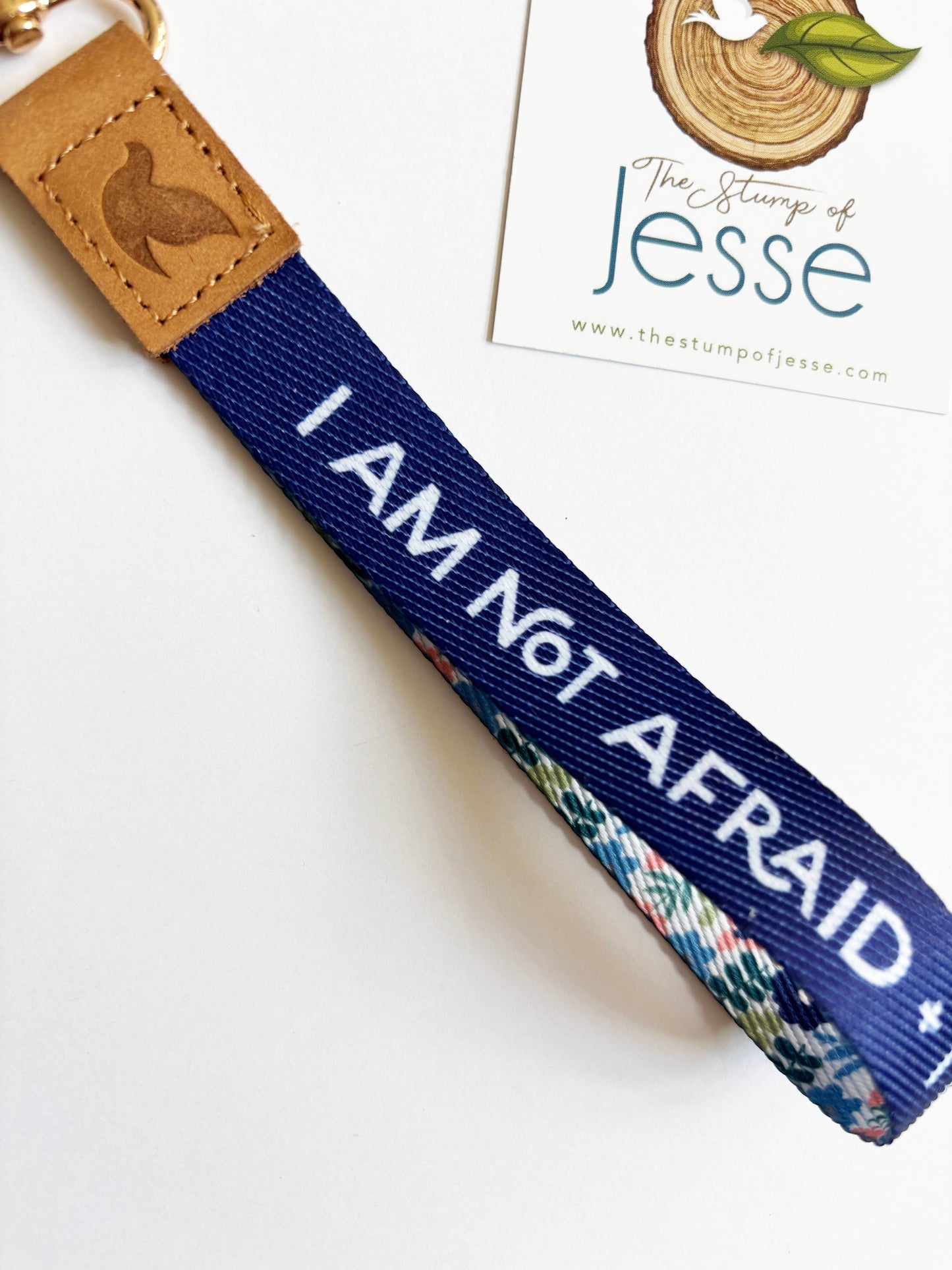 St. Joan of Arc wristlet keychain | Catholic gift | Catholic