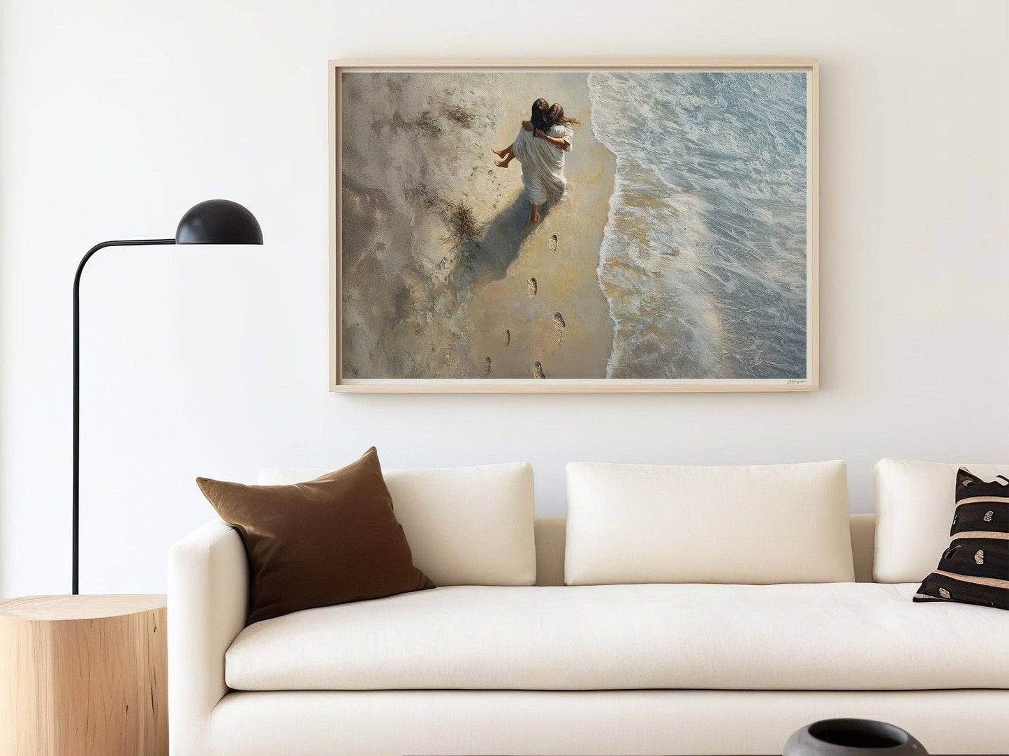 He Carried Me | Signed Handmade Art Print