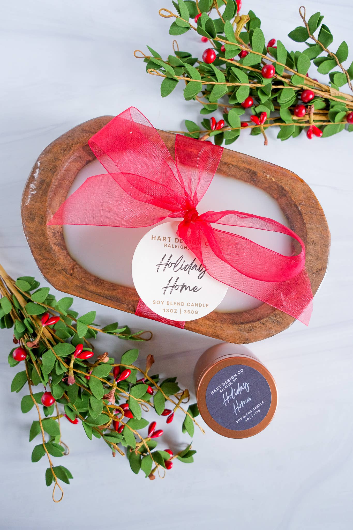 Holiday Home Candle | Bright Christmas Holiday Collection