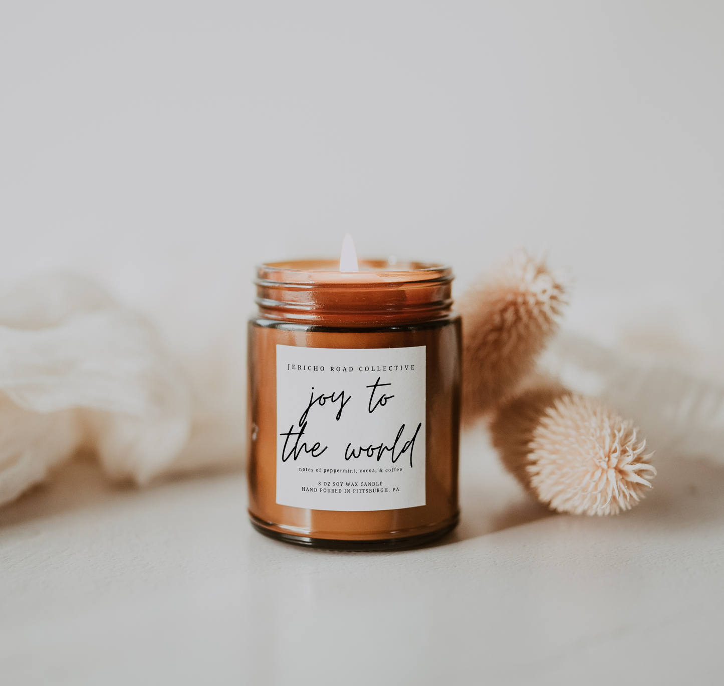 Joy to the World Soy Wax Candle