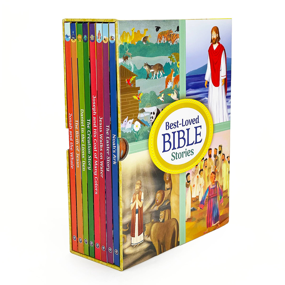 Best-Loved Bible Stories 8-Book Children's Library Set