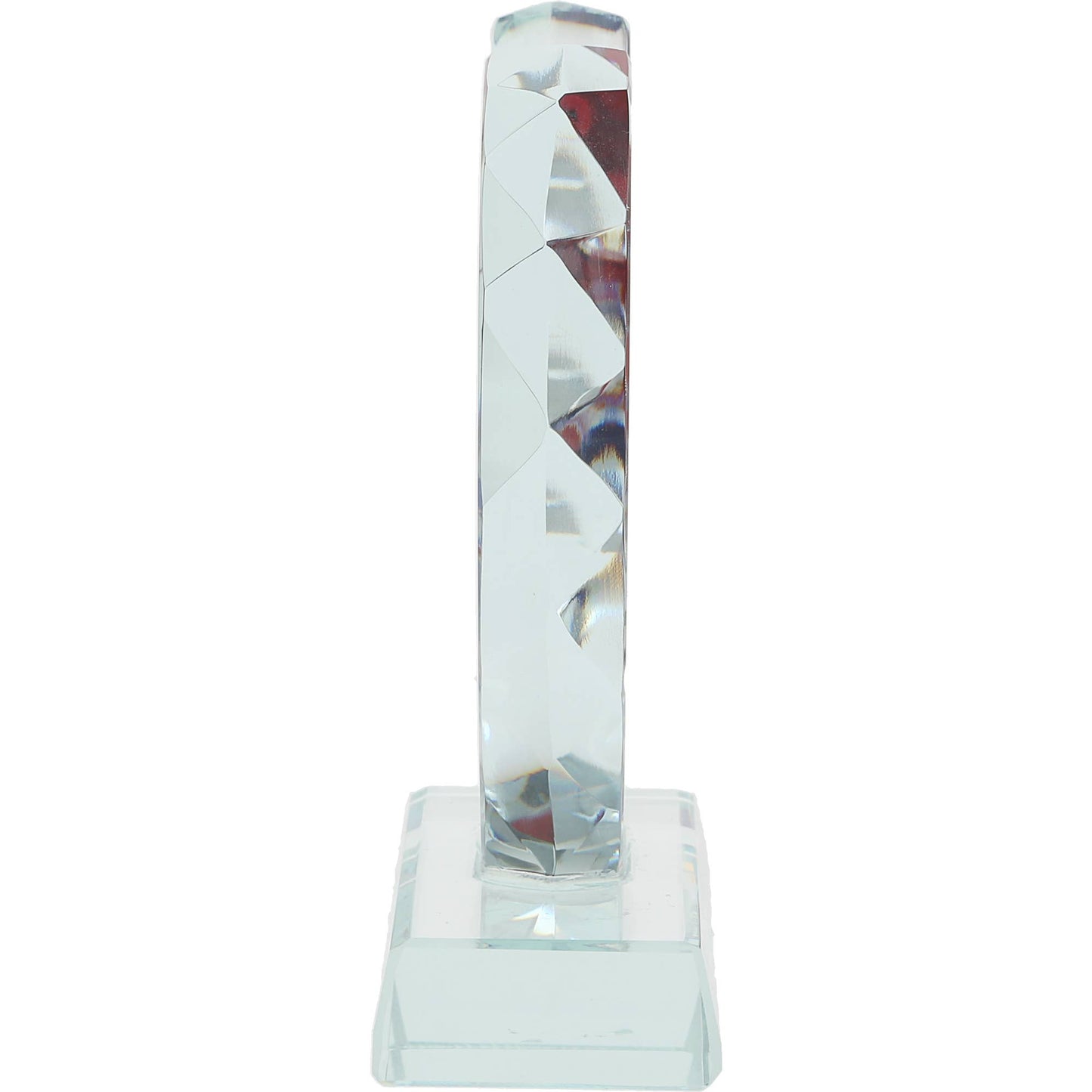 In Our Hearts - 4" Crystal Heart Plaque