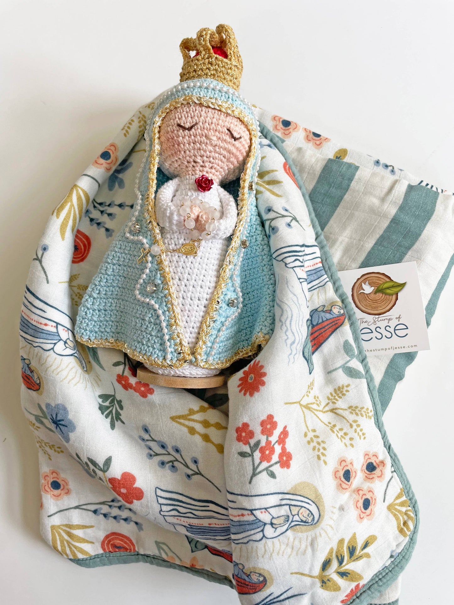 Our Lady of Lourdes & St. Bernadette Quilt