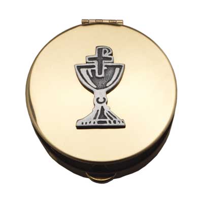 Pyx with Pewter Chalice - Size 1