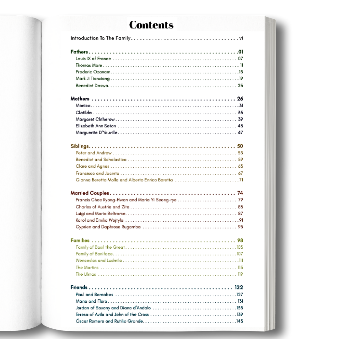 Catholic Saints for Families