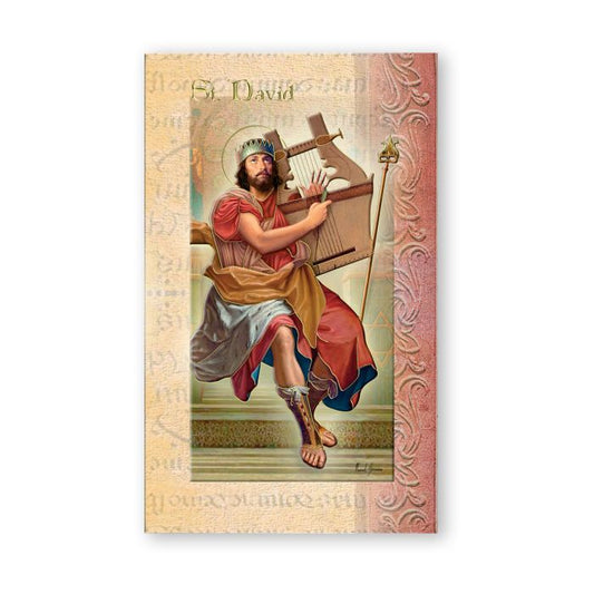 St. David Biography Card