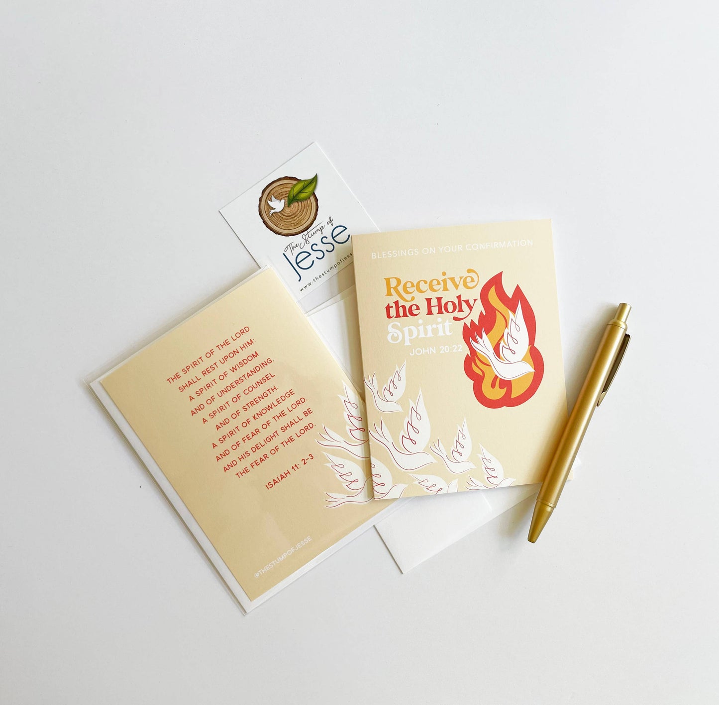 Receive the Holy Spirit Greeting Card