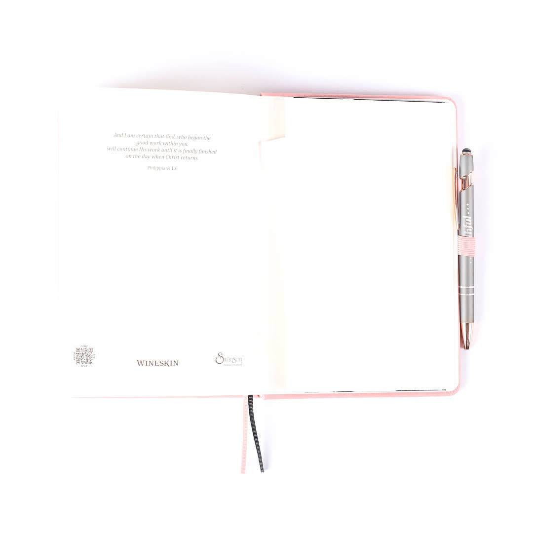Softcover Rose Wineskin Journal