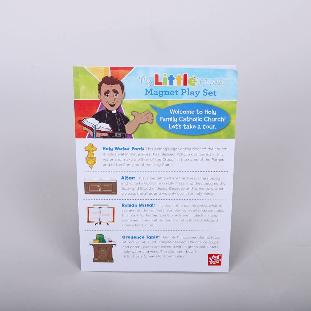 Toy Playset Magnet My Little Church