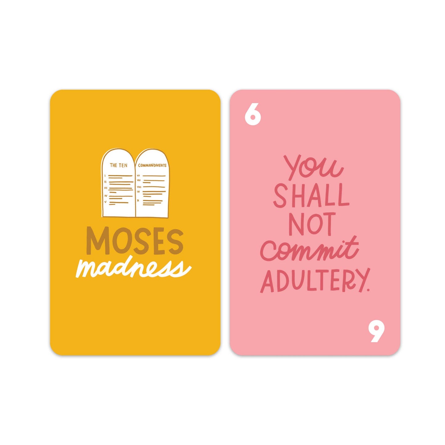 "Moses Madness" Card Game