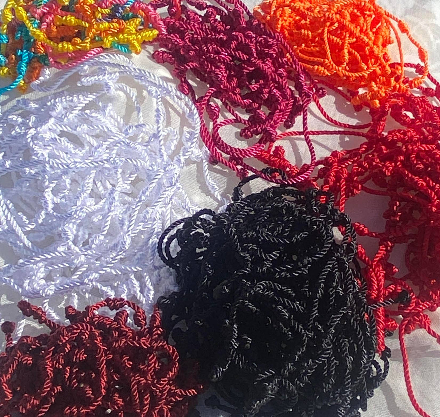 7" Knotted Decade Rosary