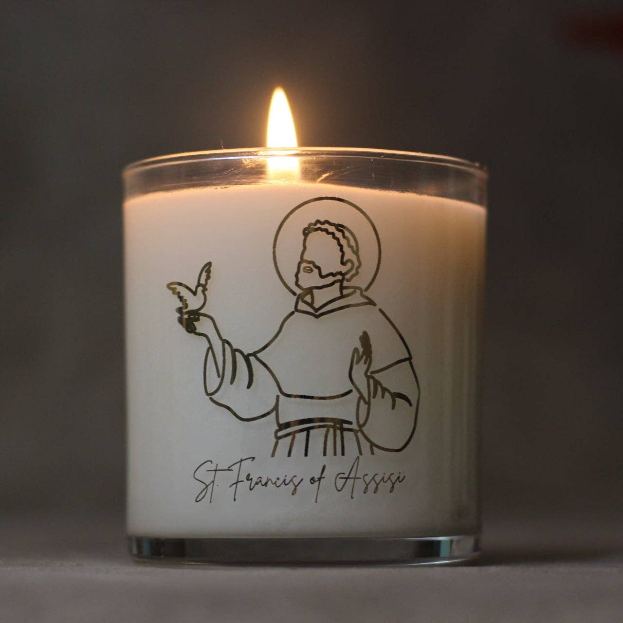 Saint Francis of Assisi Soy Candle