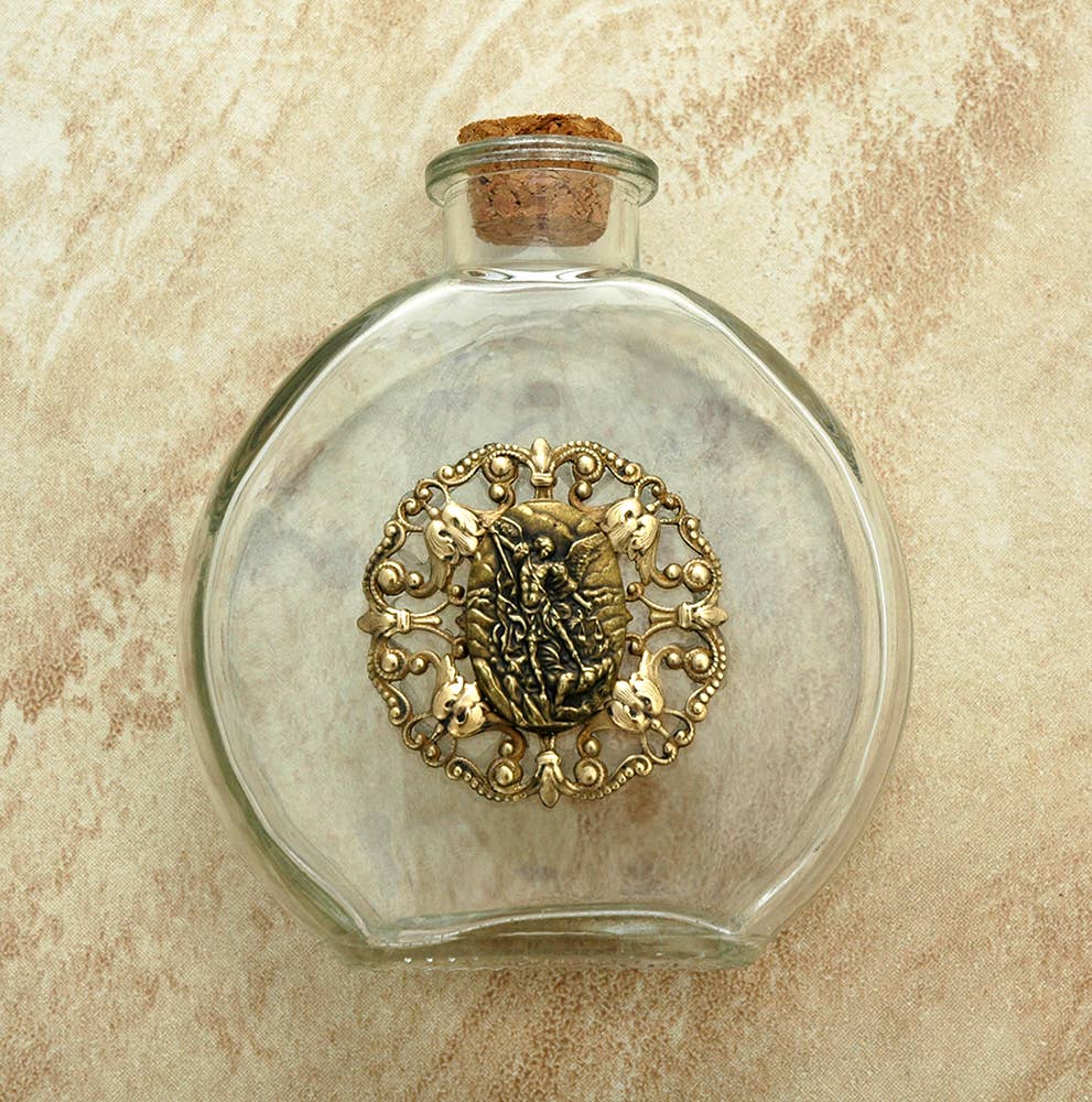 VHWB6 - Vintage Holy Water Bottle