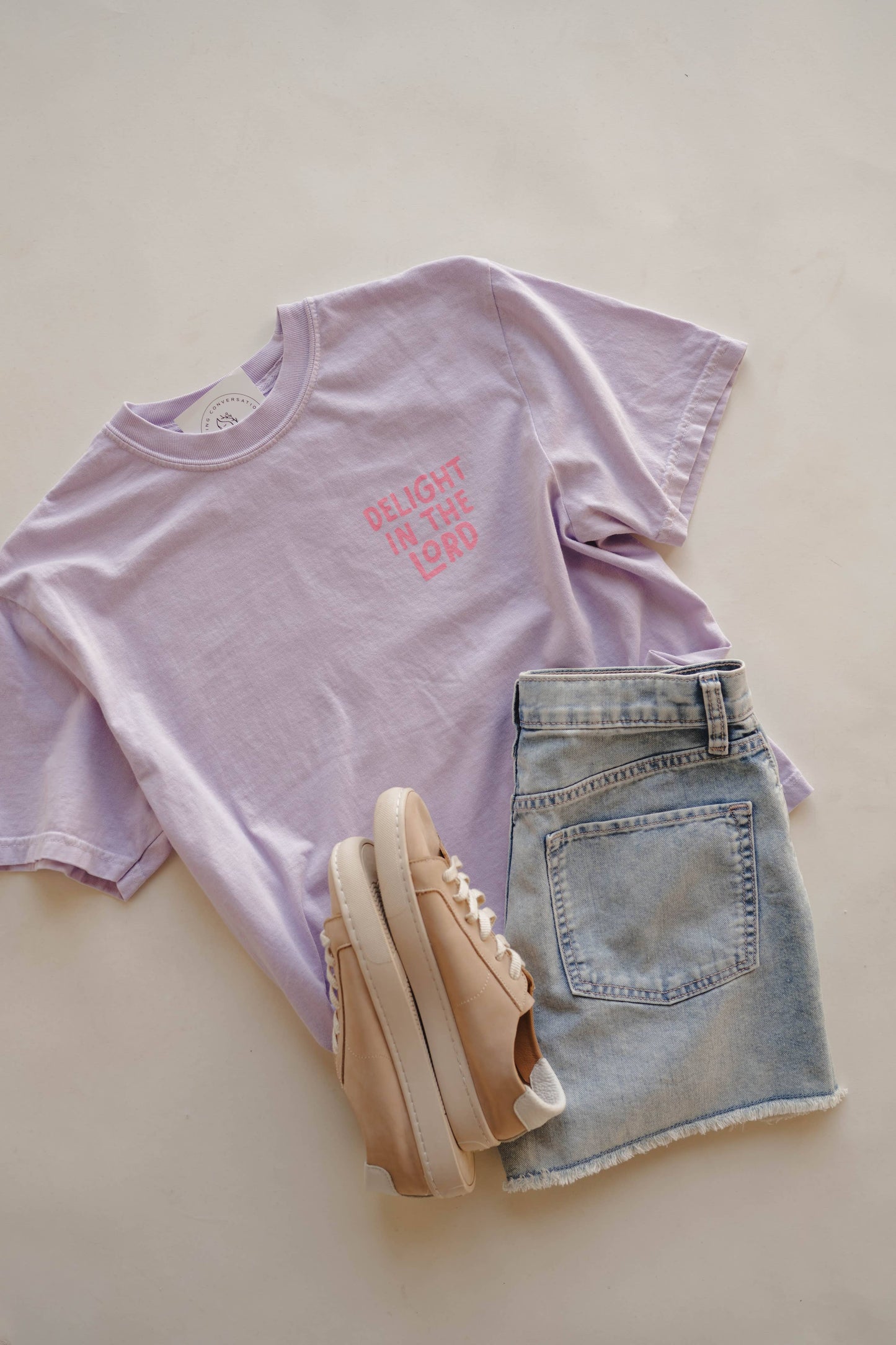 Delight In The Lord Tee (CLOSEOUT)