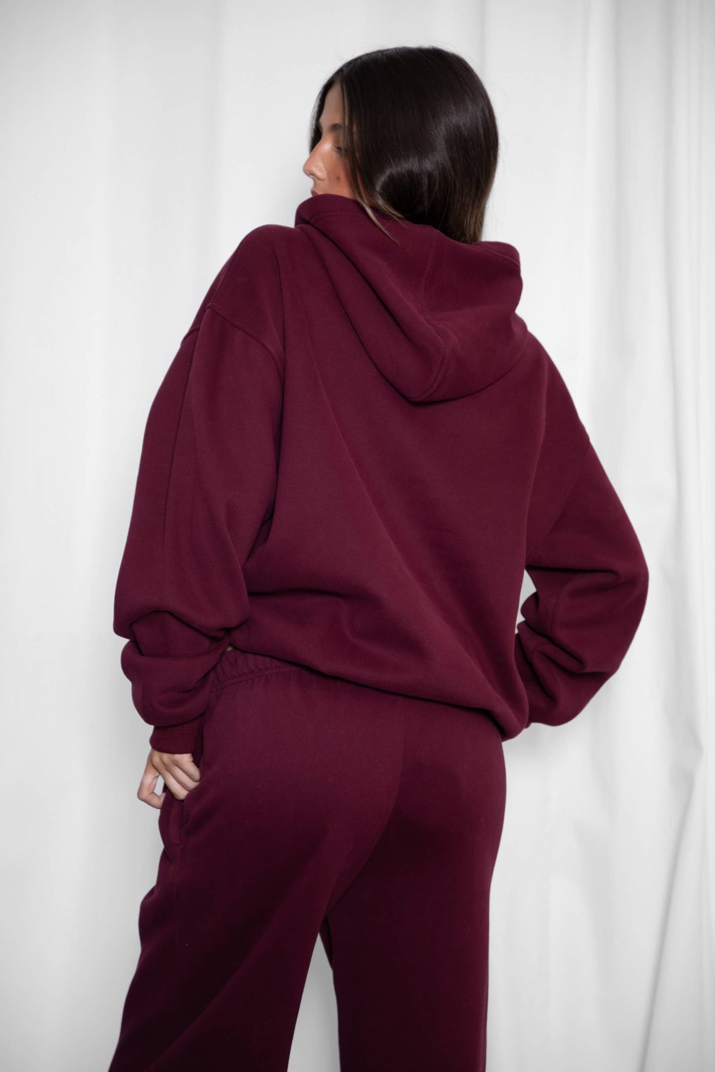 DAMI Cloud Fleece Classic Oversized Hoodie Kangaroo Pocket