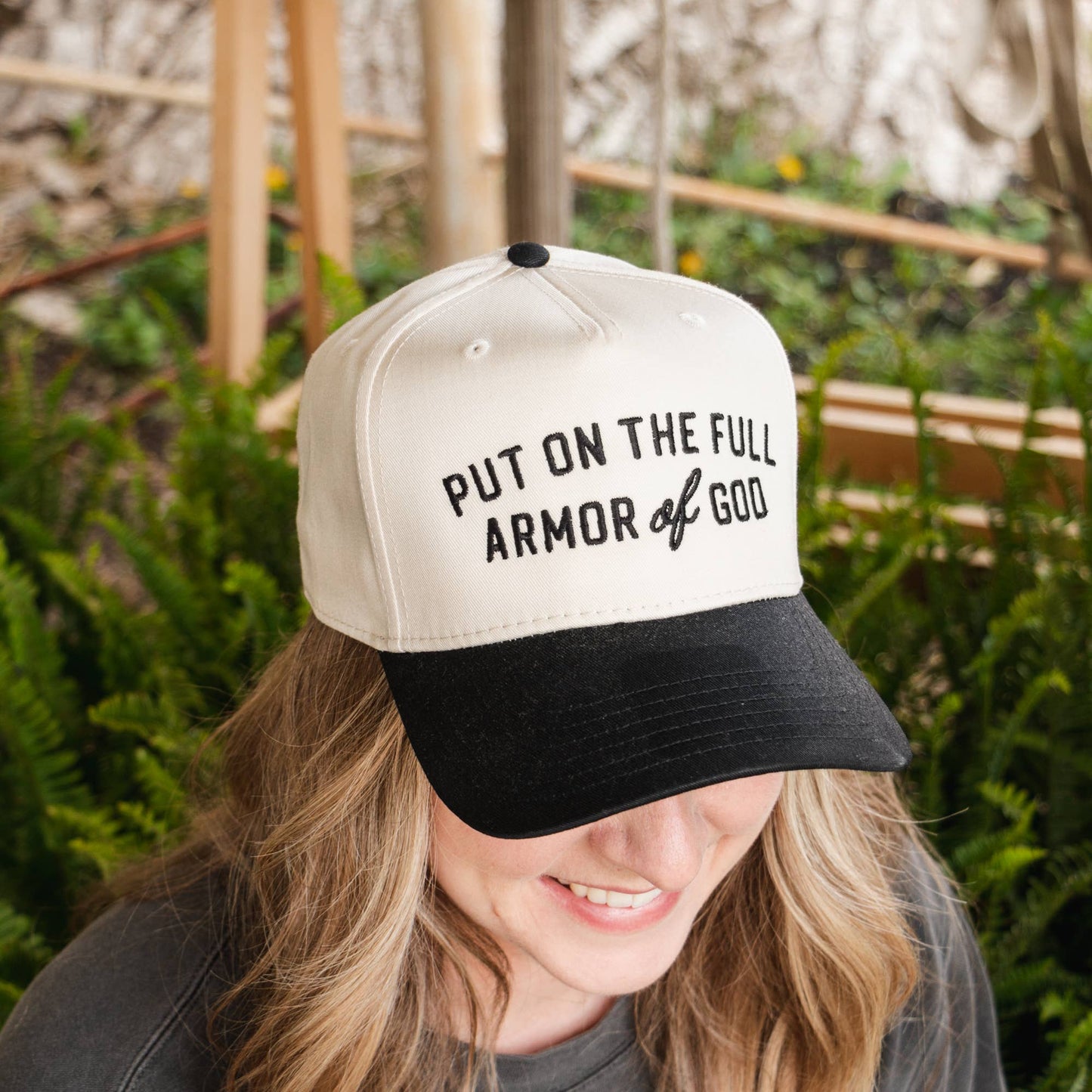 Put on the Full Armor of God Trucker Hat