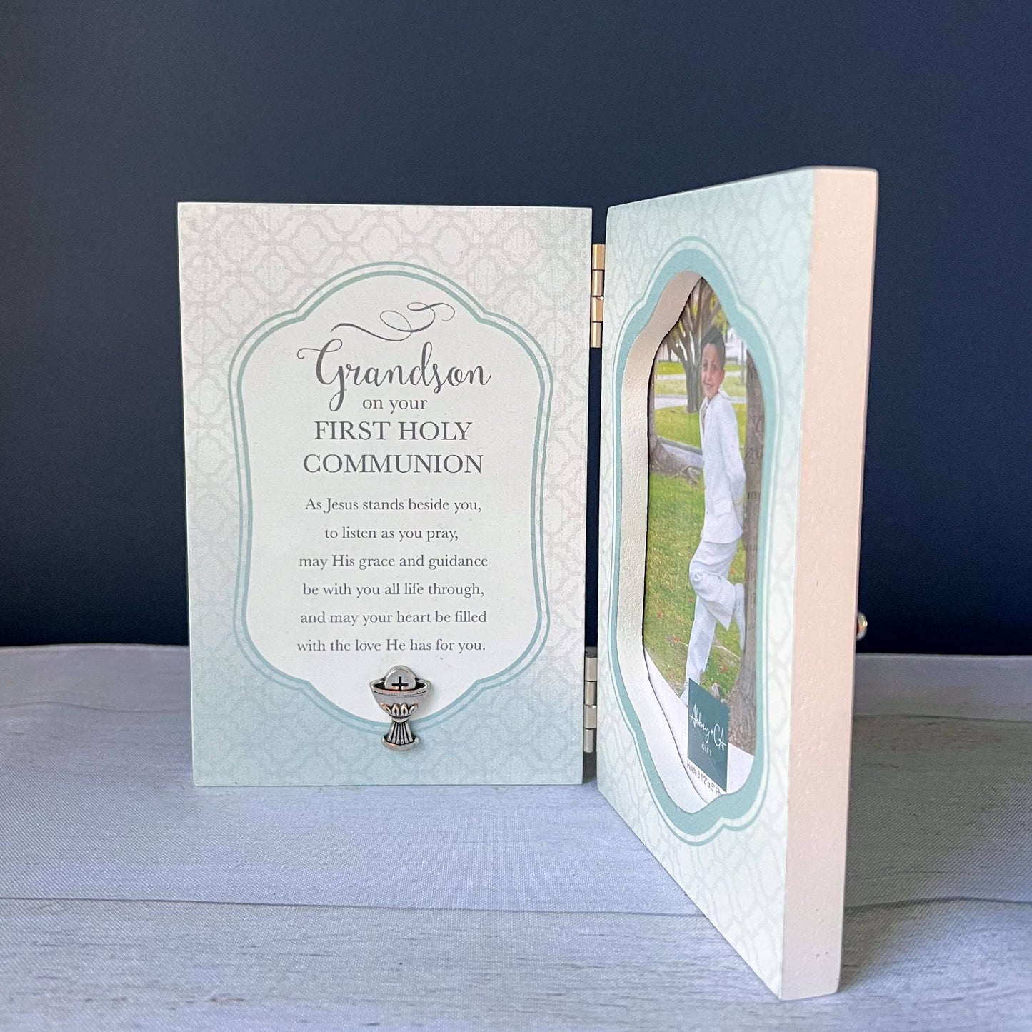 Communion Frame for Grandson