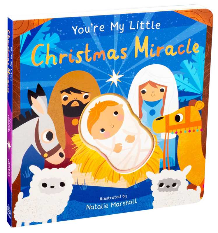 You're My Little Christmas Miracle Board Book