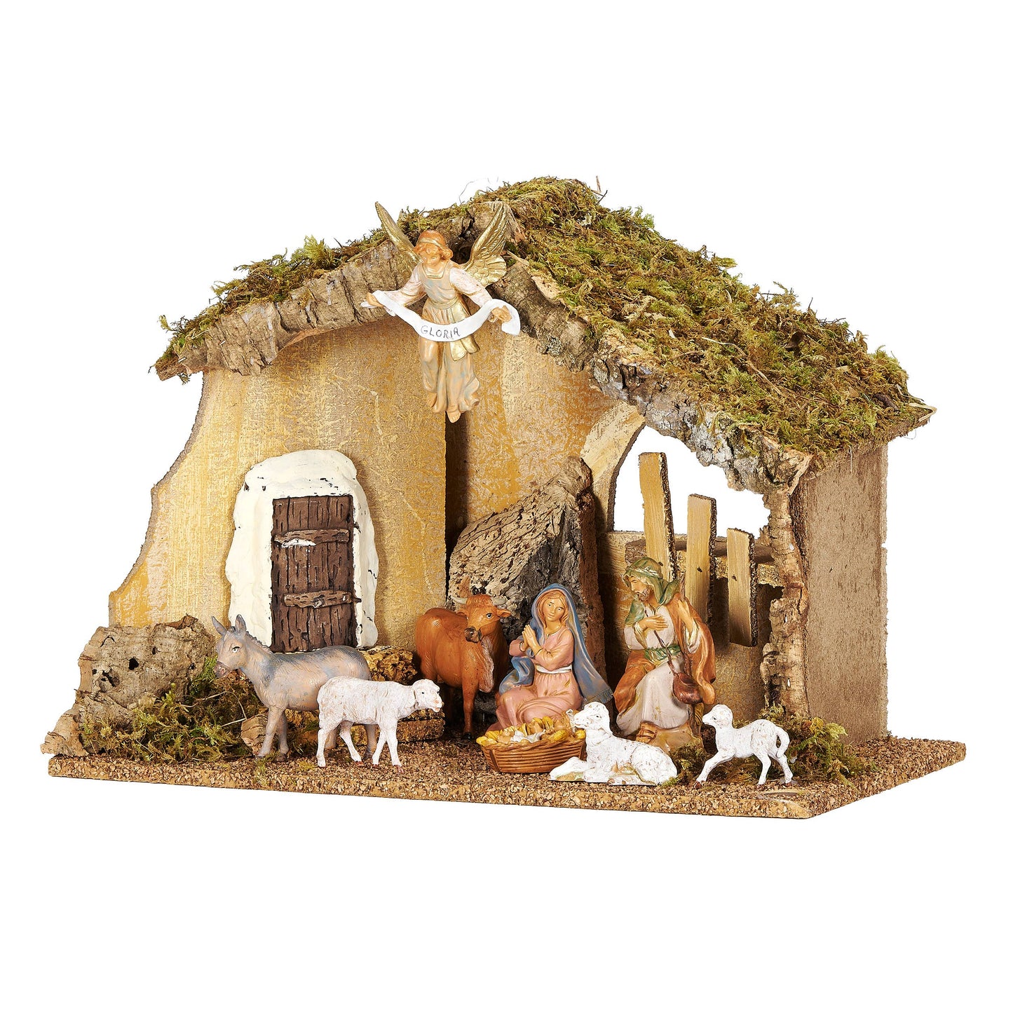 Fontanini 9-Figure Lighted Nativity Set – 5" Scale