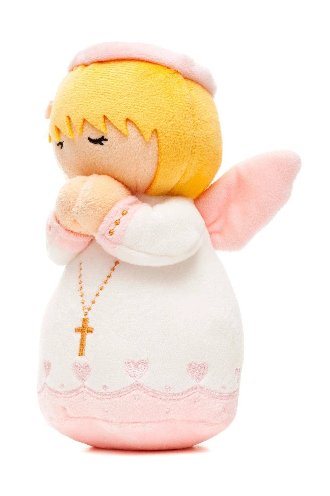 Guardian Angel Pink Plush Doll