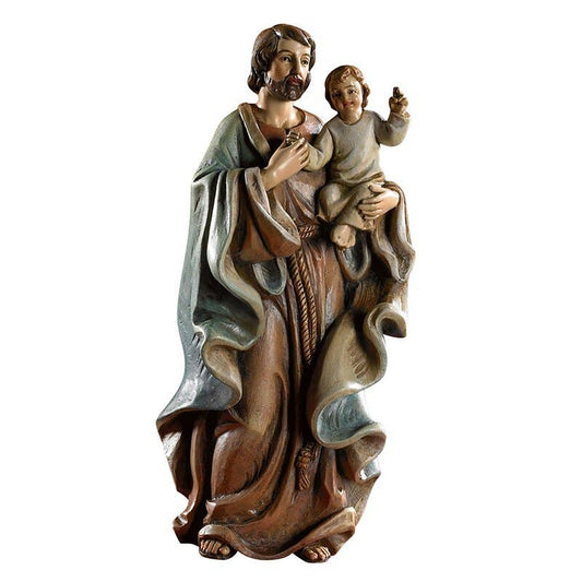 St Joseph and Child Statue 4"