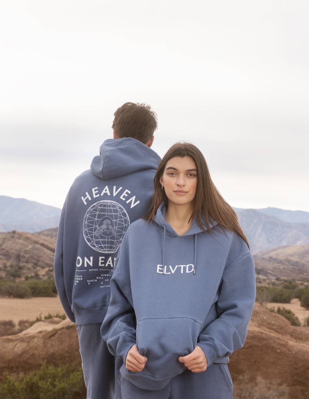 Heaven on Earth Hoodie - Vintage Navy
