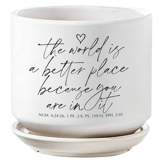LCP Planter The World Is A Better Place