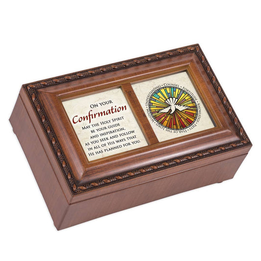 Confirmation Holy Spirit Music Box