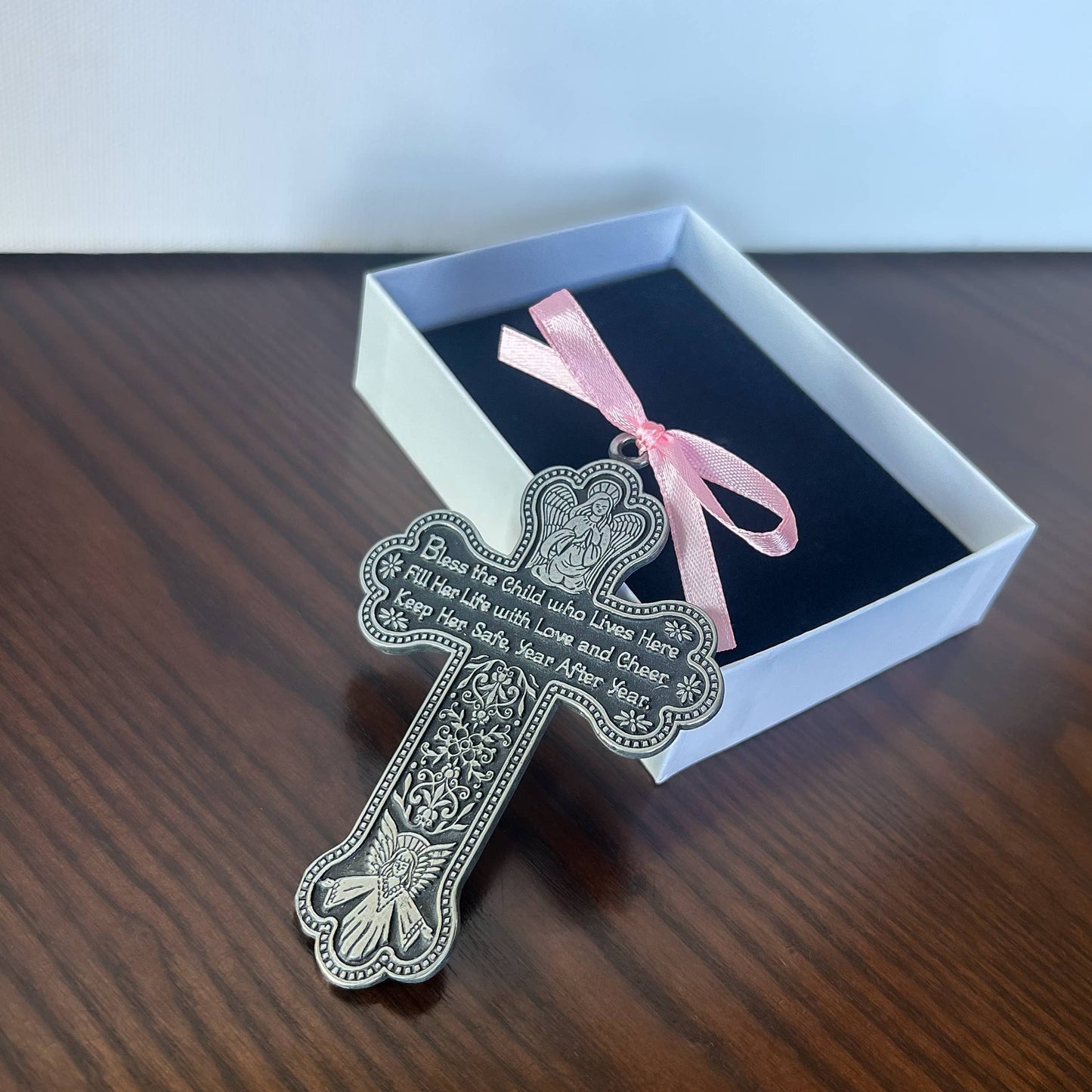 Baby Girl Crib Cross