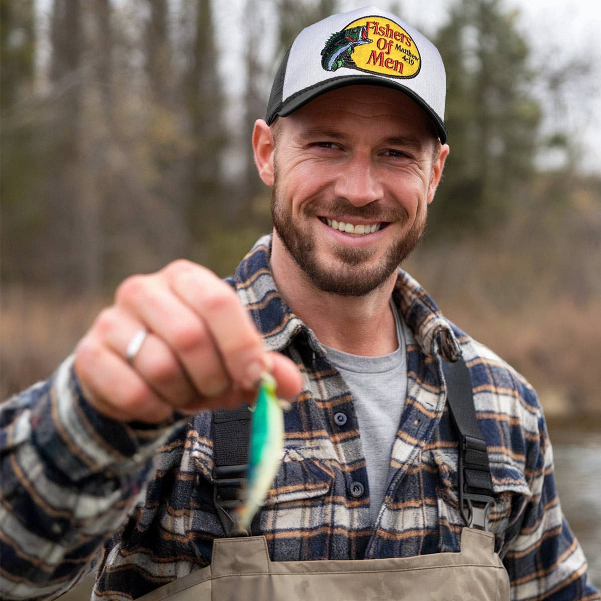 Kerusso Mens Baseball Cap Fishers Of Men