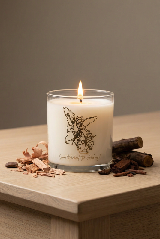 Saint Michael the Archangel Soy Candle