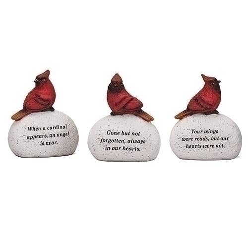Cardinal on Stone Assorted – St. George