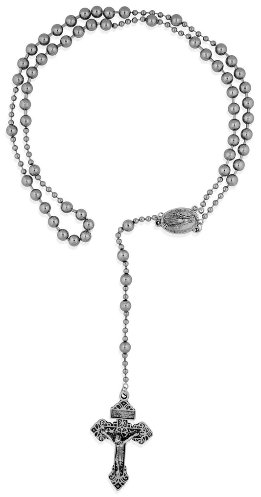 Soldier of God Chrome Military Rosary