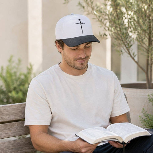 Cap Cross Of Nails Dark Gray/White