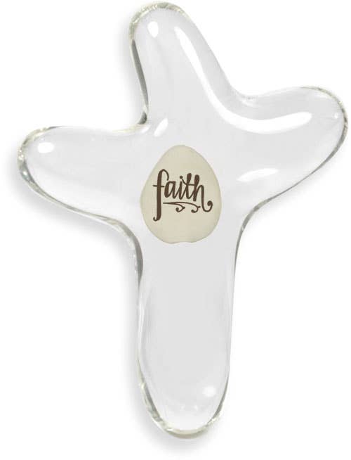 Mustard Seed Palm Prayer Cross