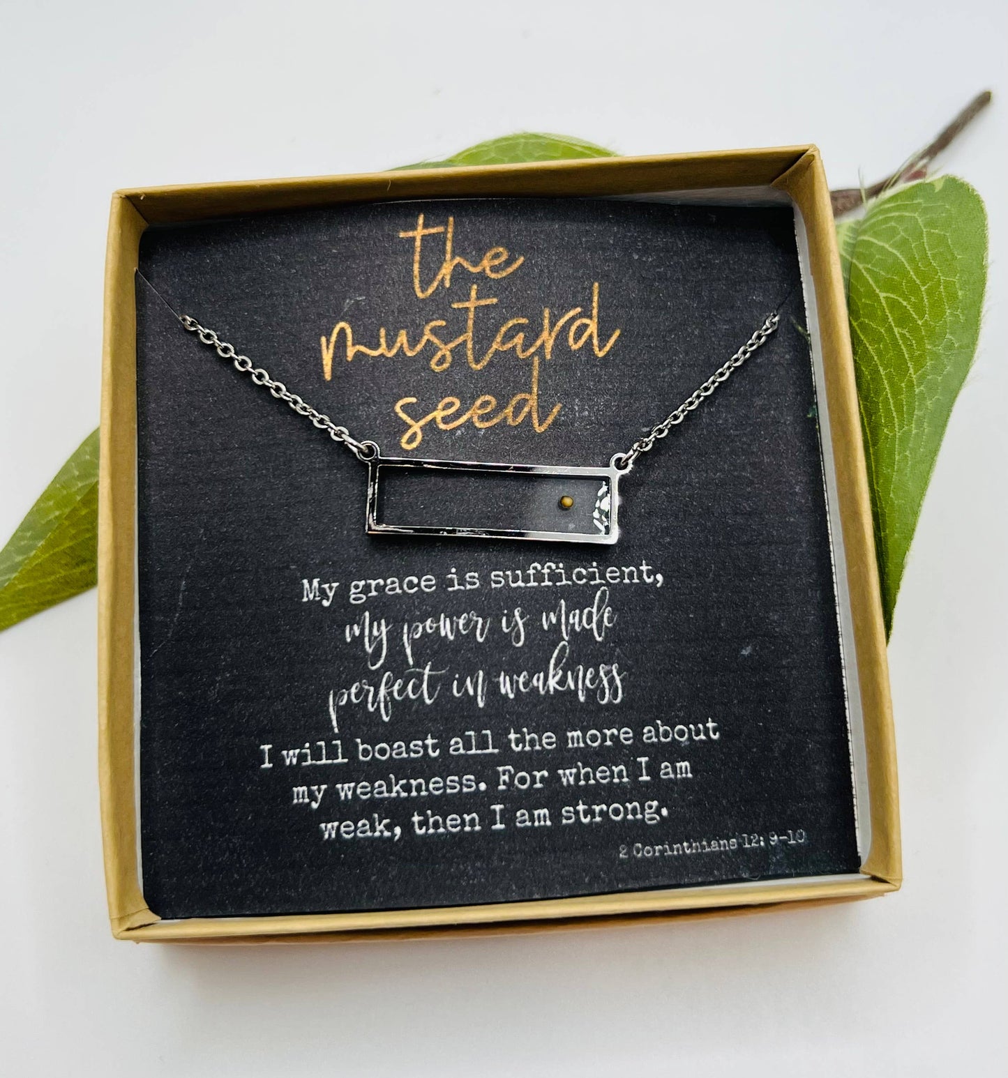 Mustard Seed Necklace