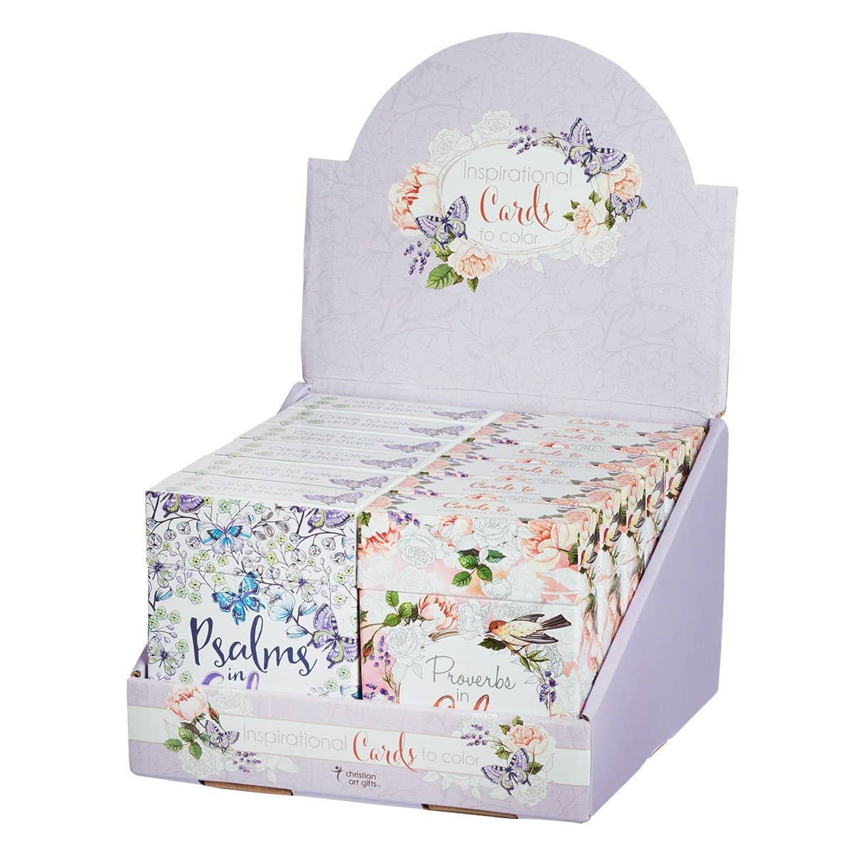 Coloring Cards Boxed Psalms/Proverbs