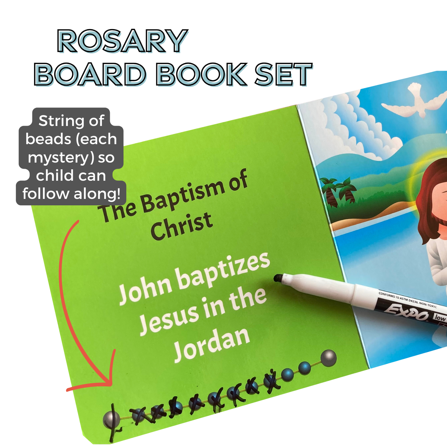 Mysteries of the Rosary Board Book Set