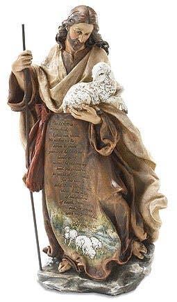 12 1/4" Good Shepherd Figurine