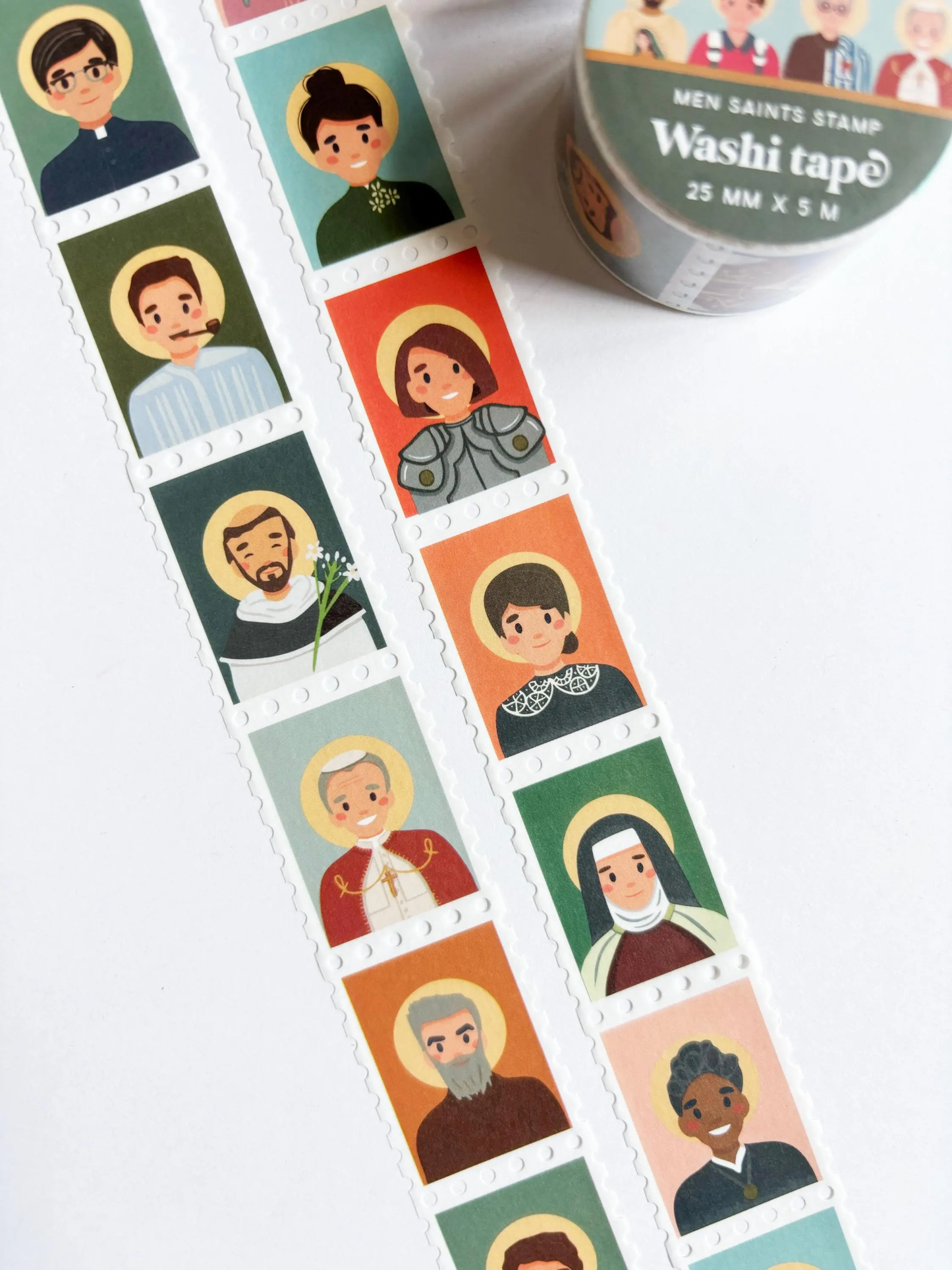 Hall of Faith Washi Tape - Men Saints