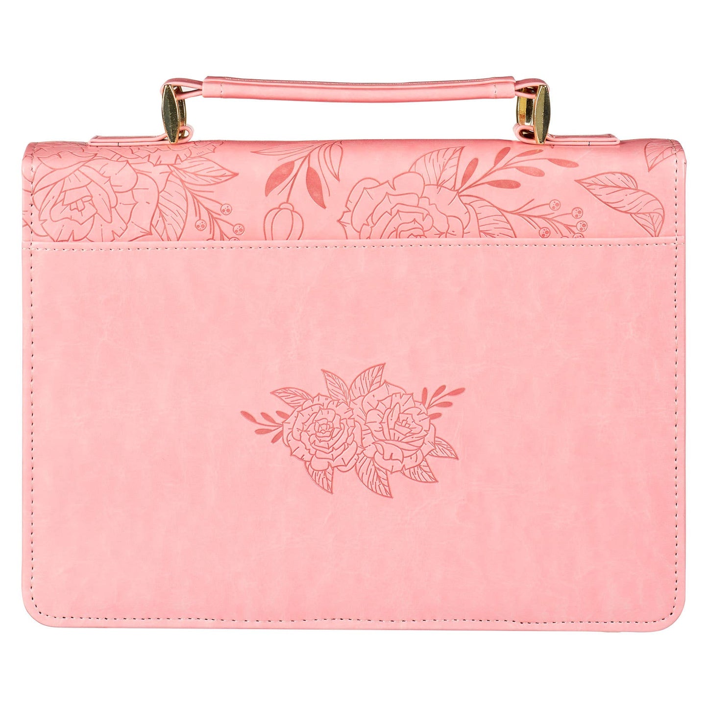 Bible Cover Fashion Pink Floral Strength Dignity Prov 31:25