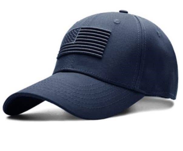 American Flag Embroidered Low Profile Baseball Cap US Flag