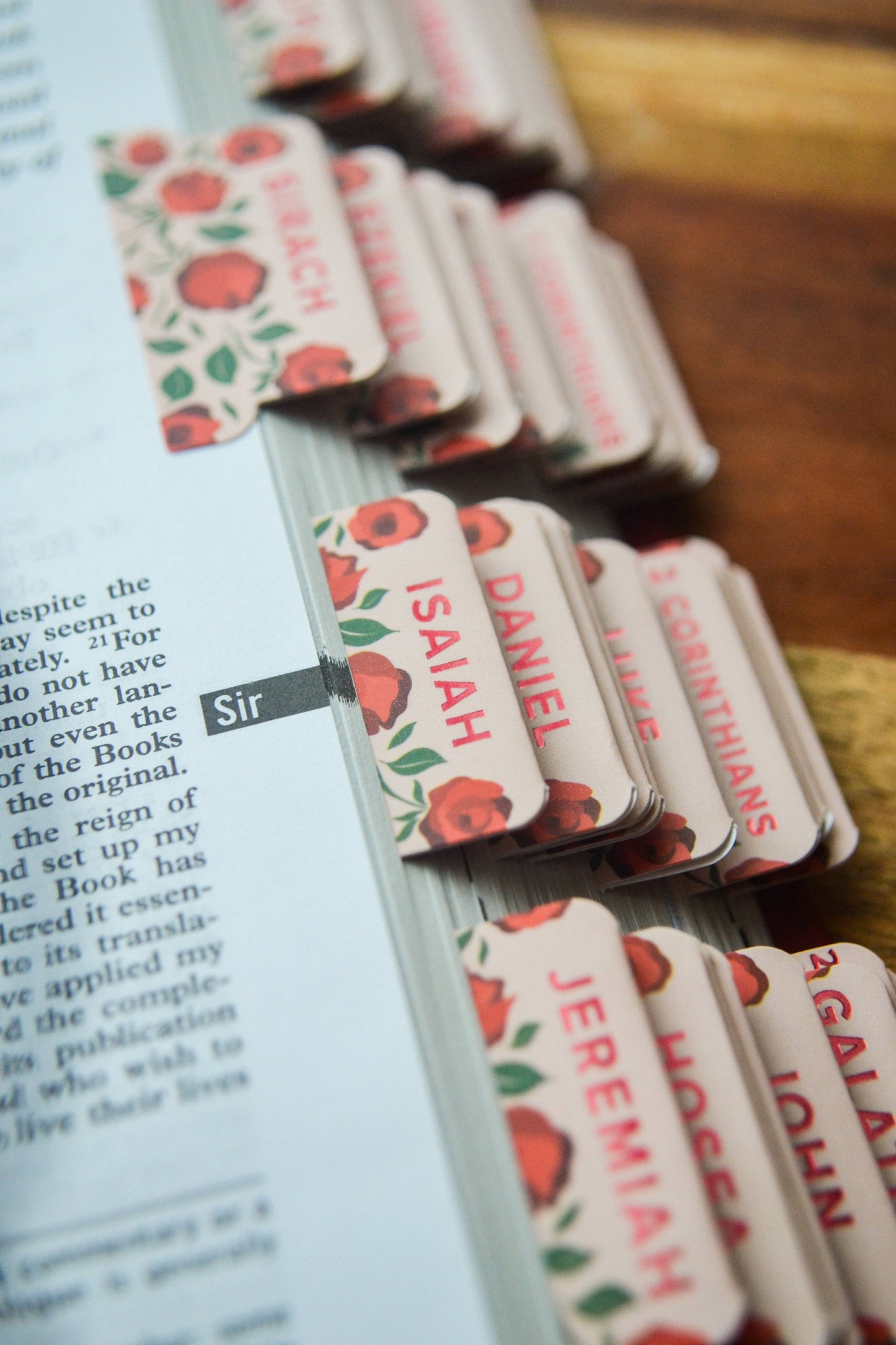 Shower of Roses Catholic Bible Tabs